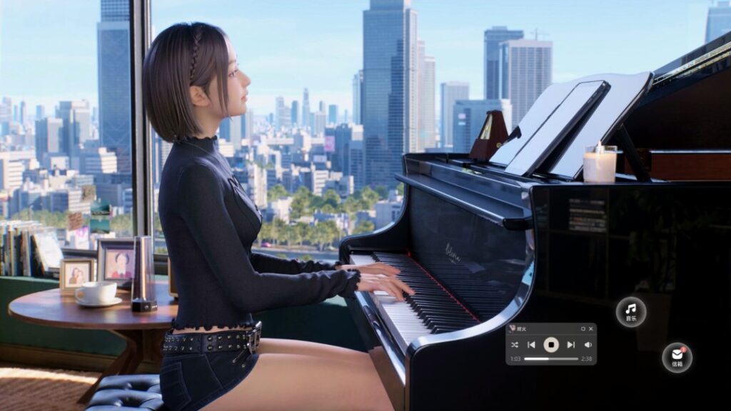 米哈游互动AI女友开放抢先体验 Steam特别好评！