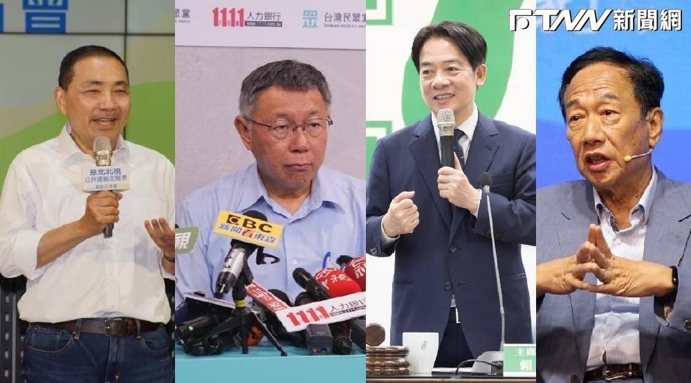 柯侯捲麻花　TVBS民調柯22%微幅領先侯21%，賴34%最強